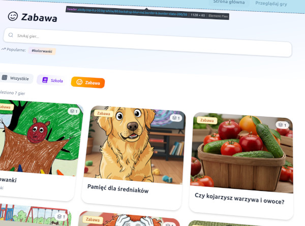 Portal edukacyjny dla dzieci